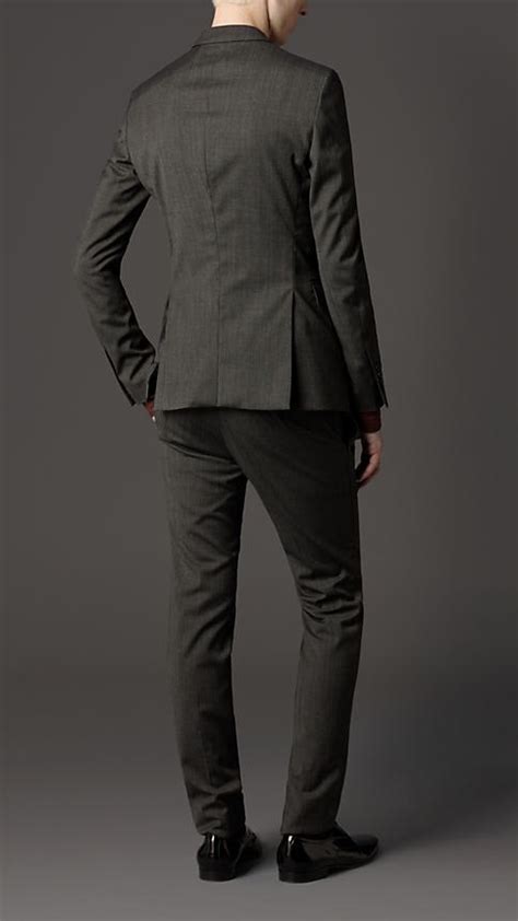 burberry 75 virgin wool 25 linen suit|BURBERRY Slim.